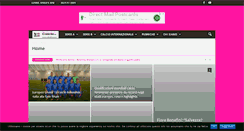 Desktop Screenshot of calcioinrosa.it