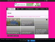 Tablet Screenshot of calcioinrosa.it